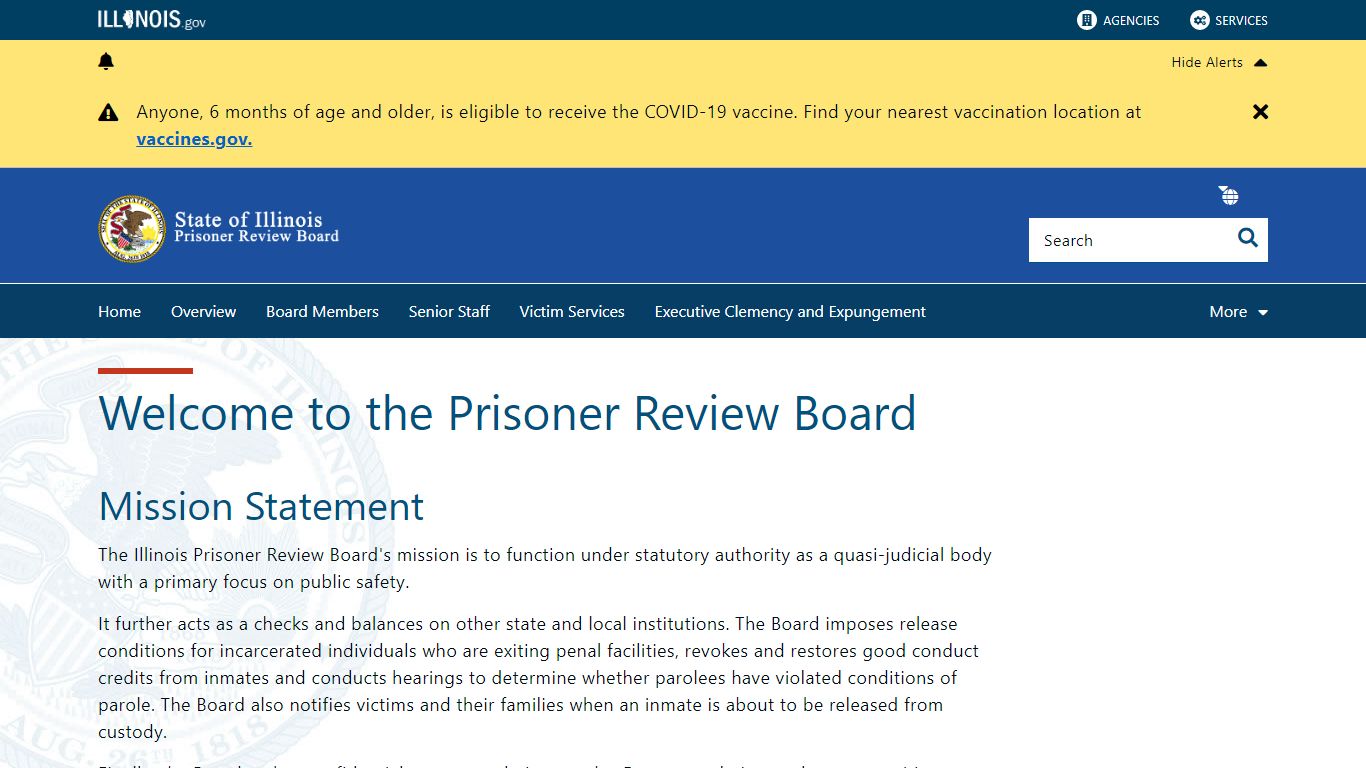 Illinois - Welcome to the Prisoner Review Board